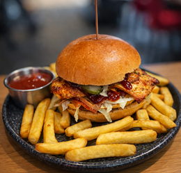  Mini burger z kurczakiem