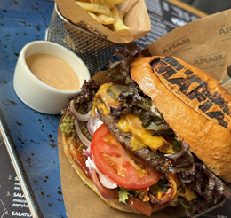  Cheese & Bacon Burger 